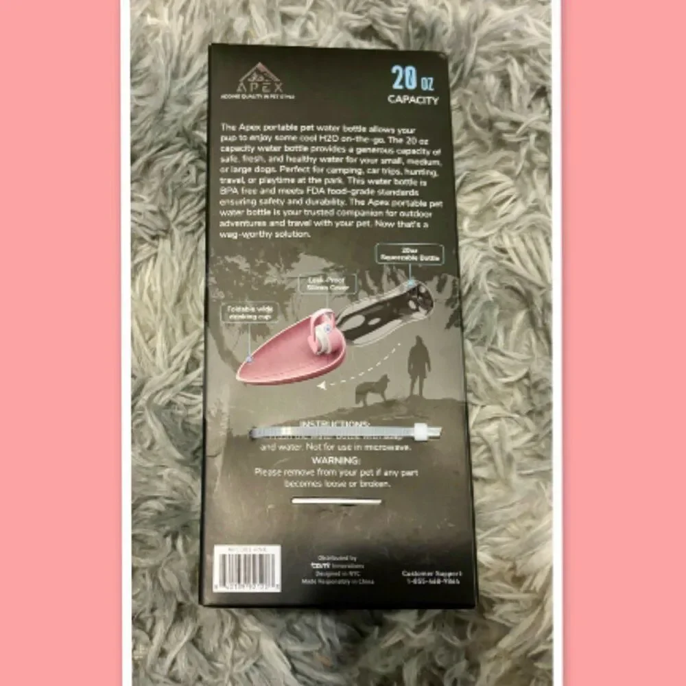 Apex Portable Pet Water Bottle